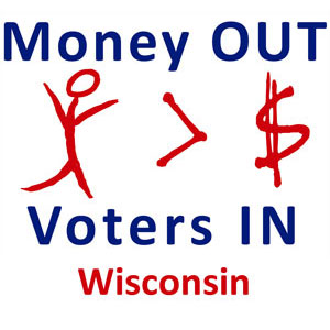 Money Out Voters In Wisconsin logo