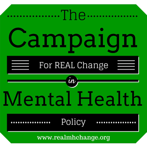 Campaign for Real Change in Mental Health Policy logo